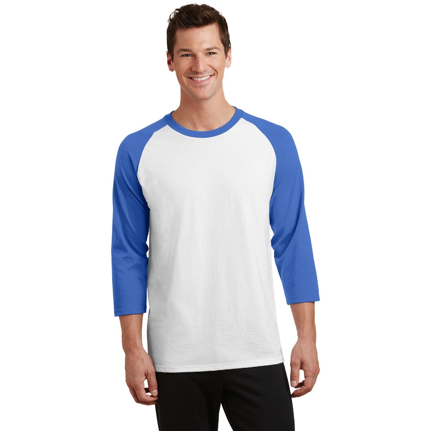 Port & Company-Port & Company® Core Blend 3/4-Sleeve Raglan Tee. PC55RS-MedTech-7